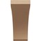 Ekena Millwork 5-inch W x 12-inch D x 12-inch H Lafayette Rough Cedar Woodgrain TimberThane Knee Brace, Primed BRCUR05X12X12LFTRCPR - alternate 5